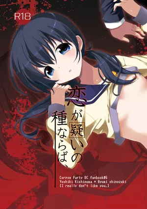 (C82) [Nanameno (Osomatsu)] Koi ga Utagai no tanenaraba (Corpse Party)