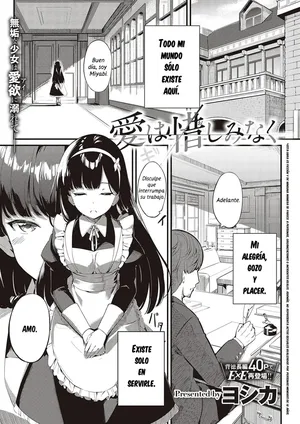 [Yosika] Ai wa Oshiminaku | El Amor se da Sin Reservas (COMIC ExE 36) [Spanish] [Traducciones Muy Lentas] [Digital]