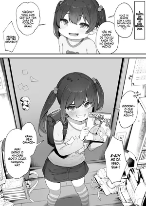 [Nigiri Usagi] Kizuite Hoshii Mesugaki | Uma Pirralha Que Só Quer Ser Notada [Portuguese]